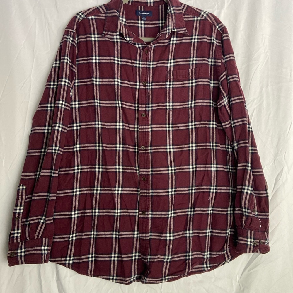 Flannel button down